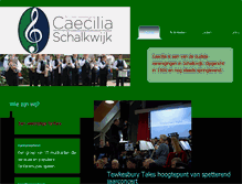 Tablet Screenshot of caecilia100.nl